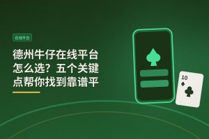 德州牛仔在线平台怎么选？五个关键点帮你找到靠谱平台