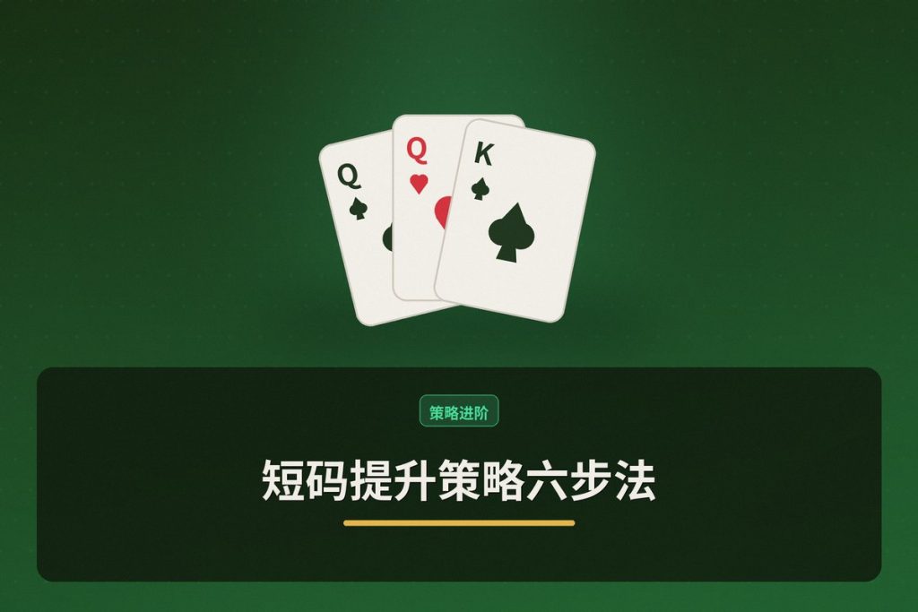 短码提升策略六步法：德州牛仔深筹码下的生存指南