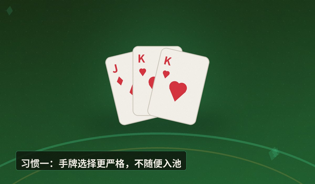 德州牛仔高手习惯 - 德州牛仔高手习惯:三个让打法更稳的关键细节