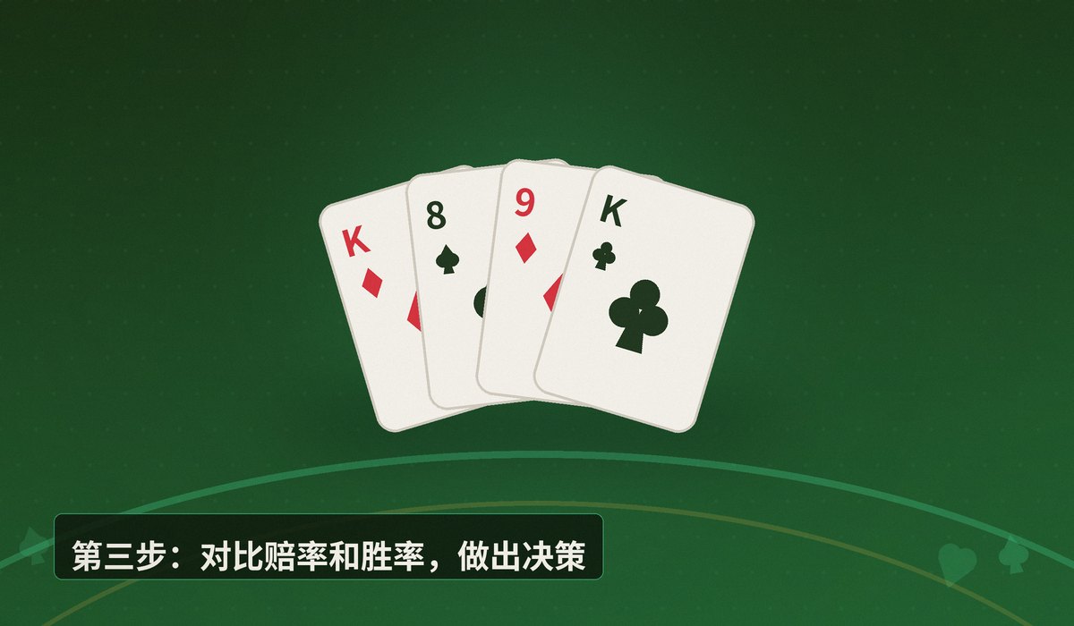 底池赔率计算实战技巧 - 底池赔率计算实战技巧:三步判断跟注是否划算