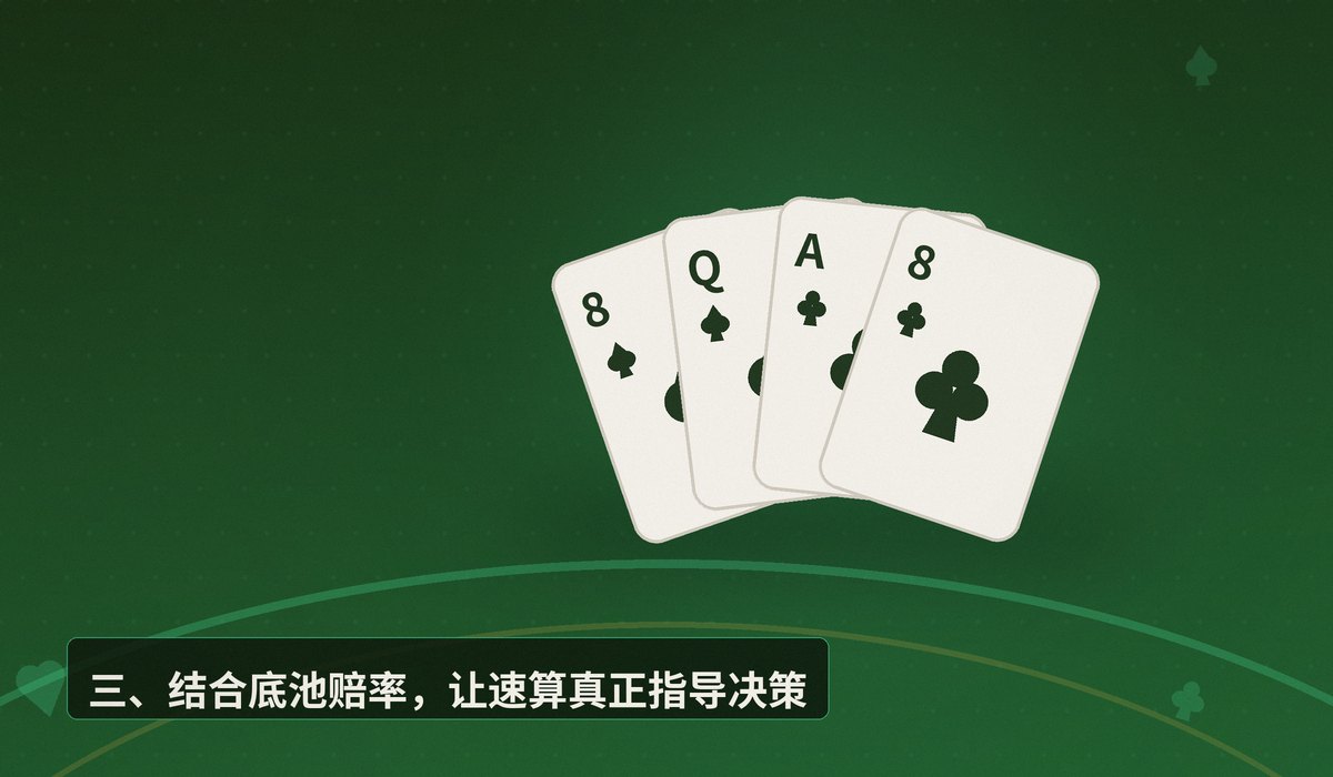 翻牌圈听牌概率速算 - 翻牌圈听牌概率速算：德州牛仔必备的三大实用技巧